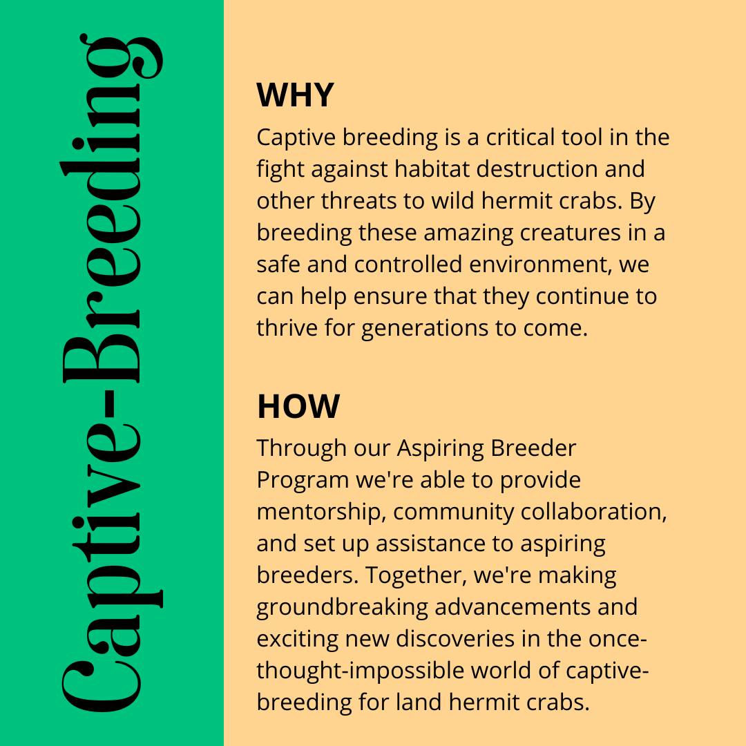 Captive breeding mission card